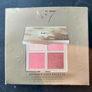 Brand new unopened No 7 Shimmer Face Palate